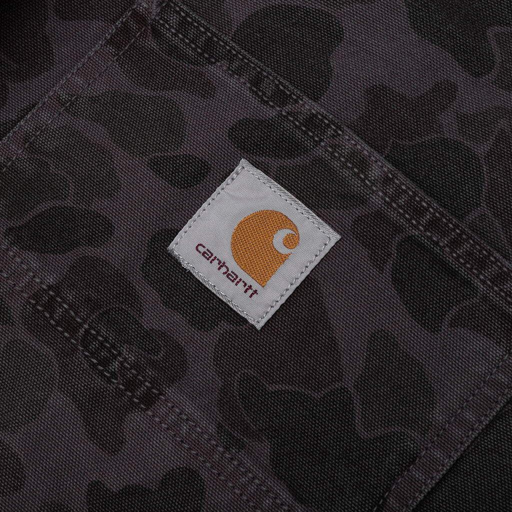 Duck Single Knee Pant Garment Dyed - Camo Duck Green/Graphite - Image 3