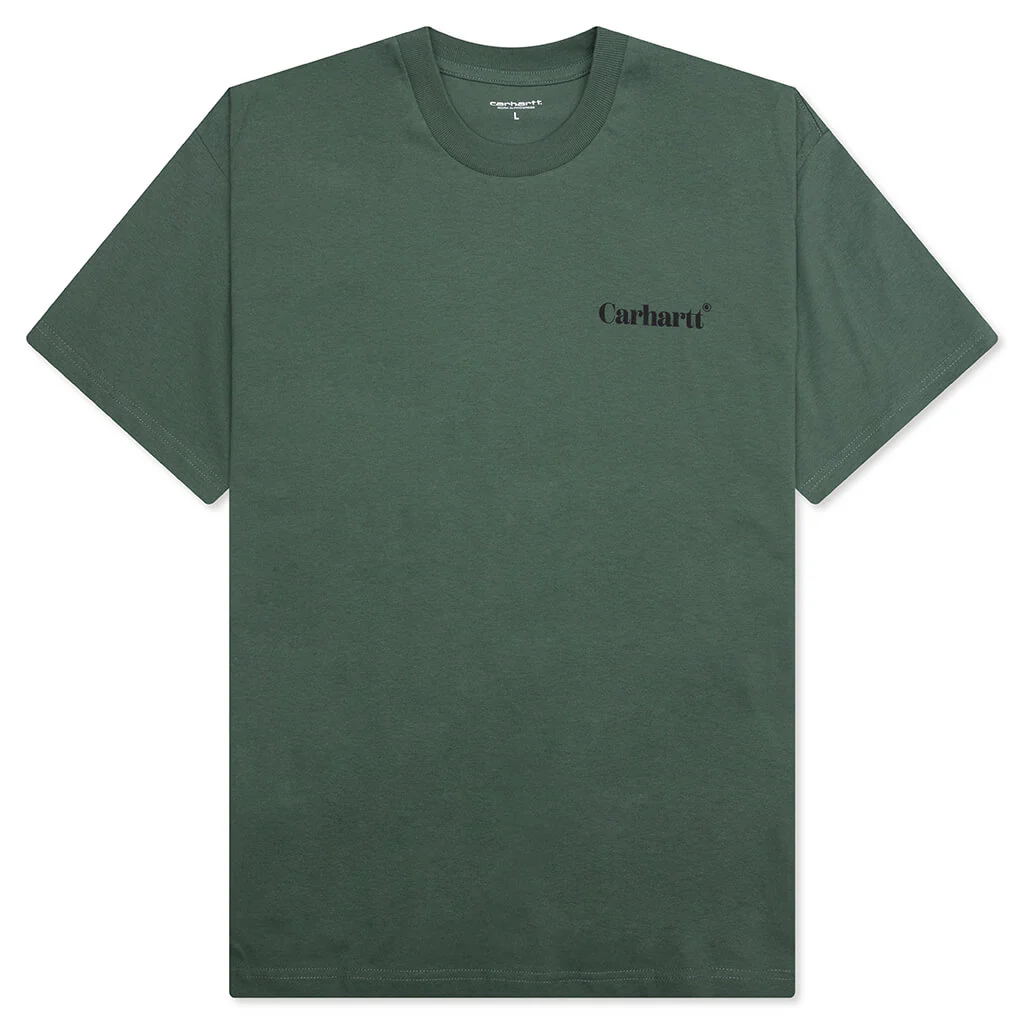Fold Duck S/S T-Shirt - Duck Green