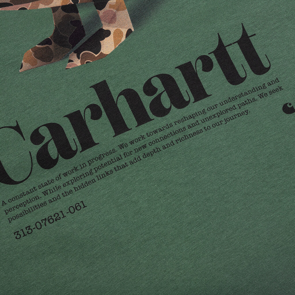 Fold Duck S/S T-Shirt - Duck Green - Image 5