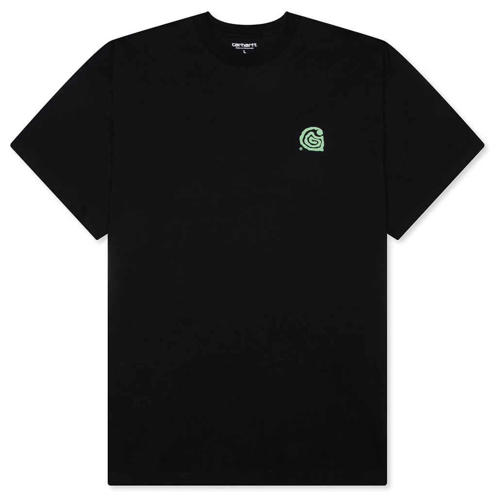 S/S Helix T-Shirt - Black