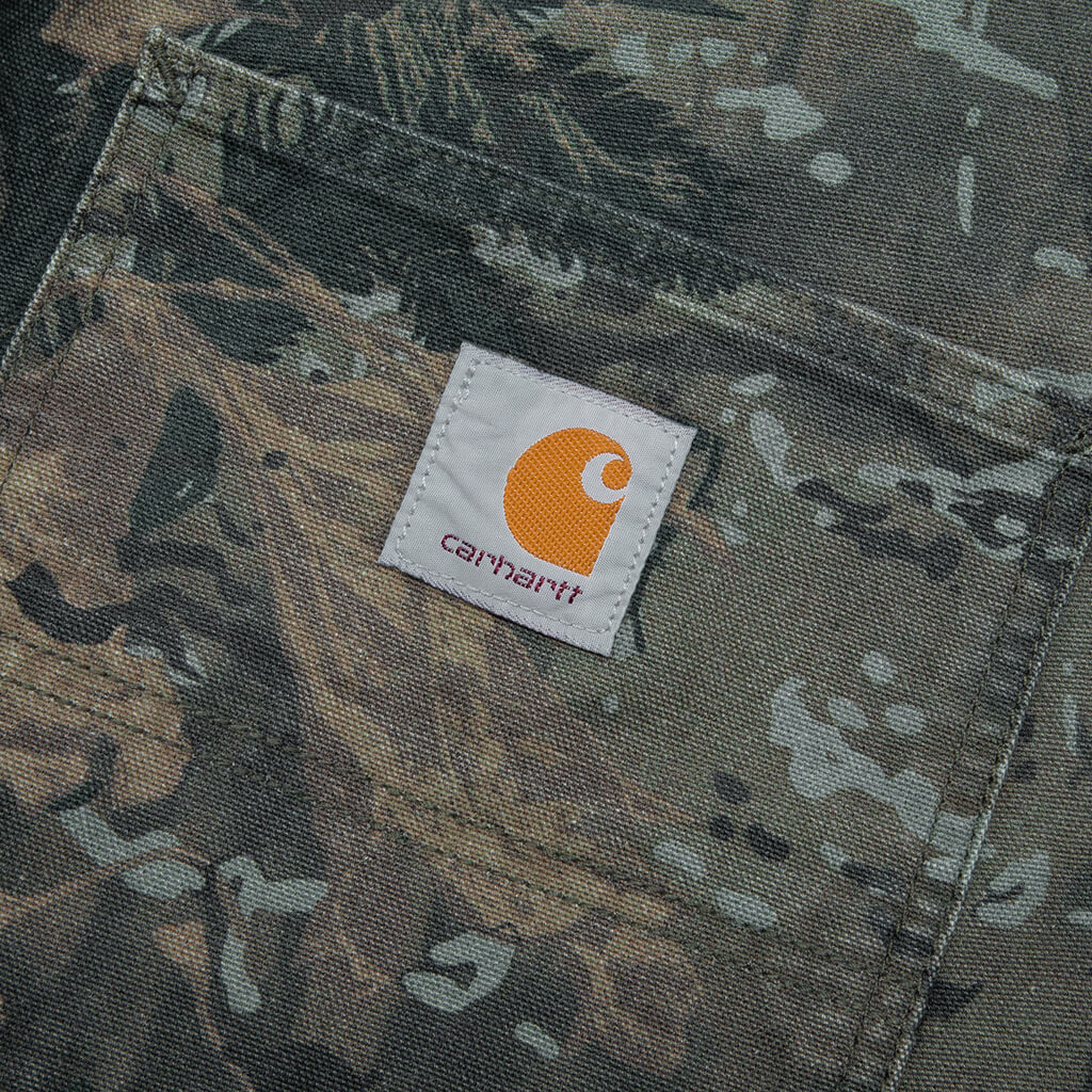 Single Knee Pant - Green Camo Combi Stone Washed - Image 3