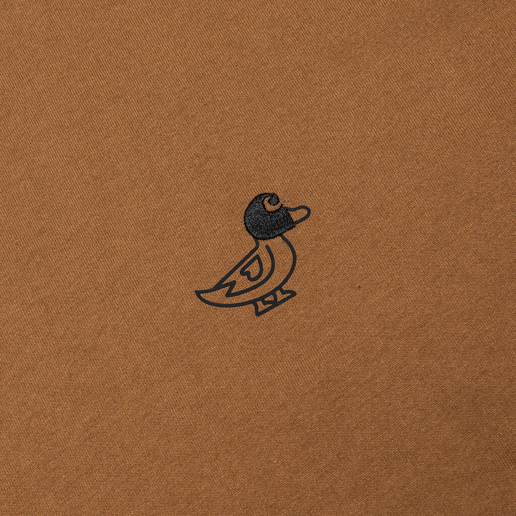 Carhartt WIP x Invincible S/S Madison Duck T-Shirt - Hamilton Brown/Black - Image 4