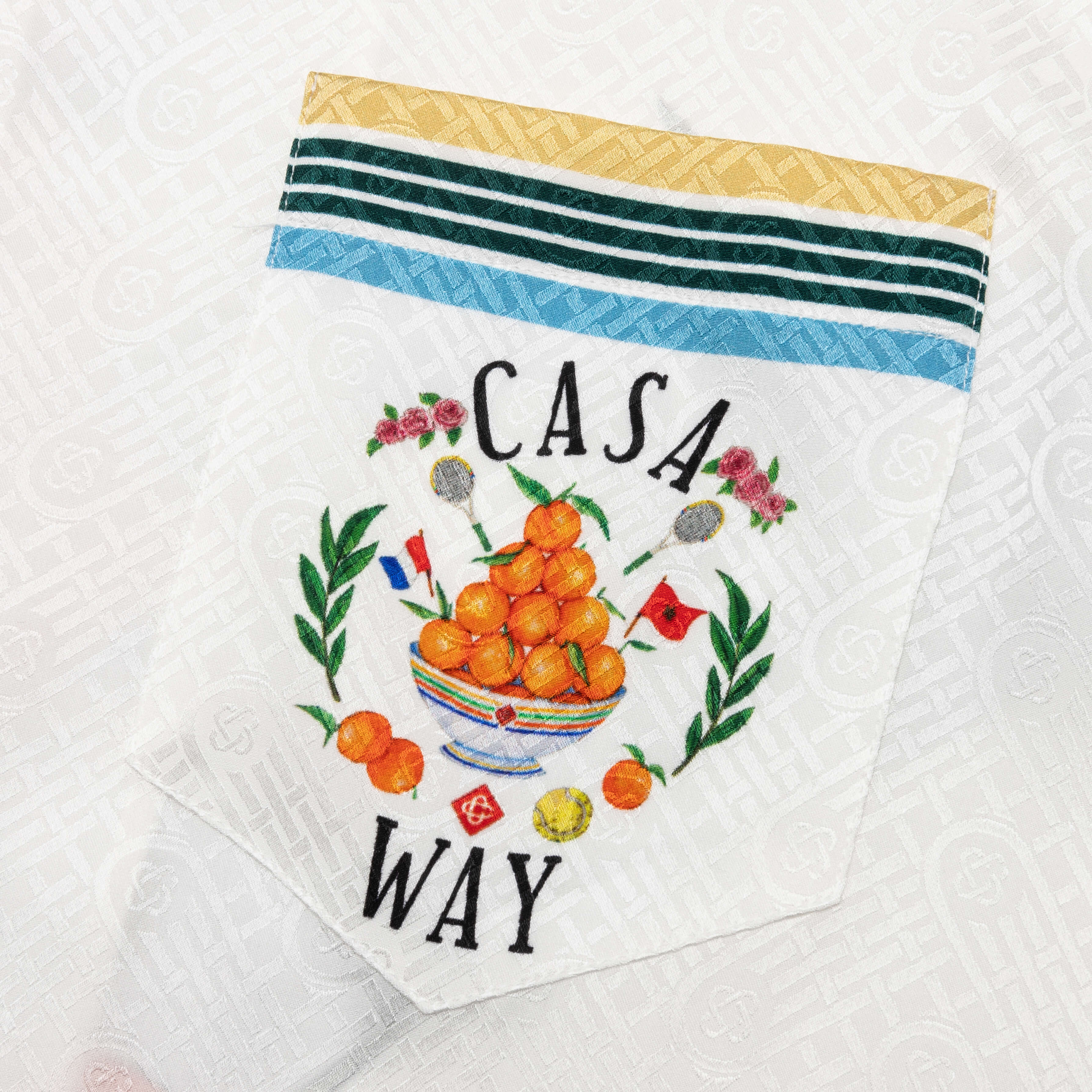 Cuban Collar Short Sleeve Shirt - Casa Way - Image 4