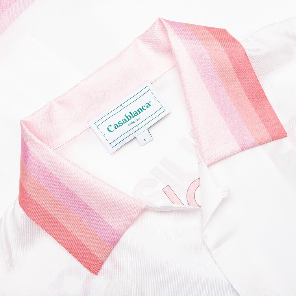 Cuban Collar S/S Shirt - Tennis Club Icon - Image 3