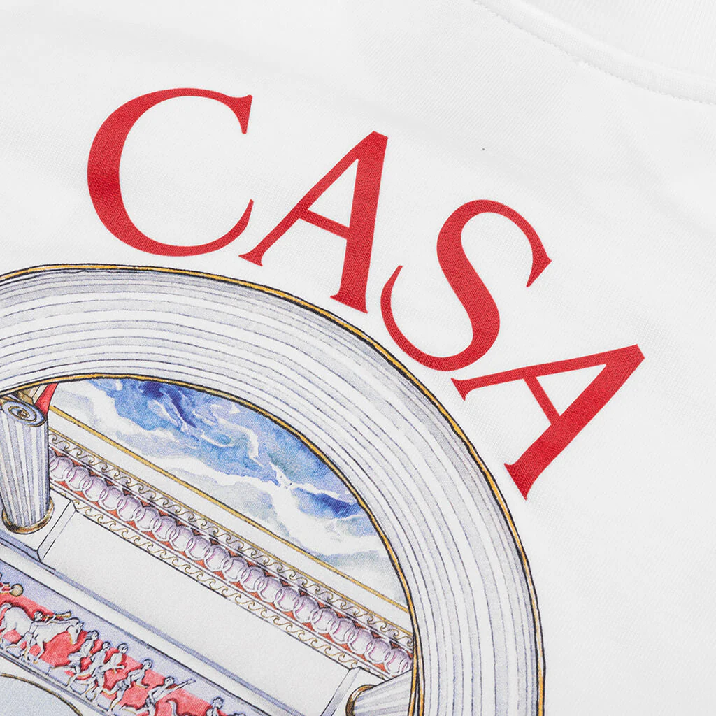 Le Passage Printed T-Shirt - White - Image 4