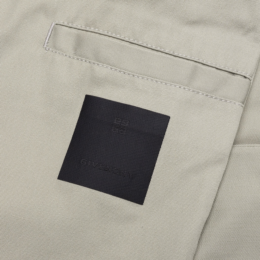 Casual Unstitched Pant - Stone Grey - Image 4