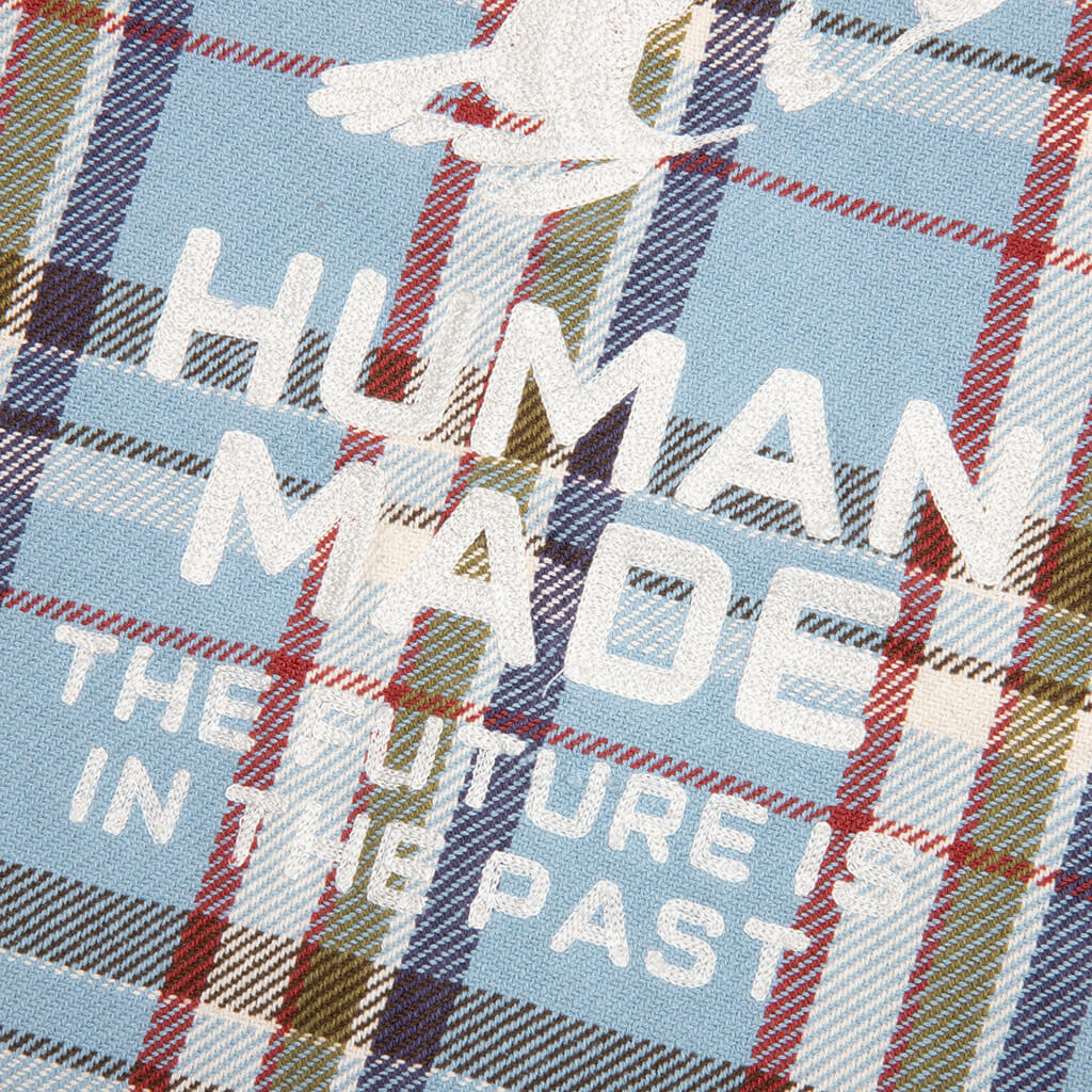 Check Shirt - Blue - Image 4
