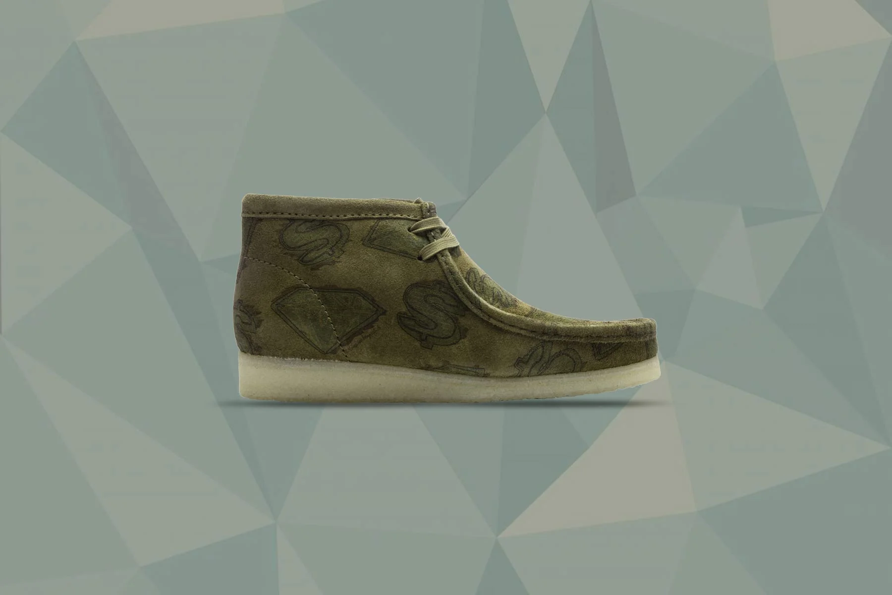Clarks x Billionaire Boys Club Wallabee Boot - Dark Green - Image 5