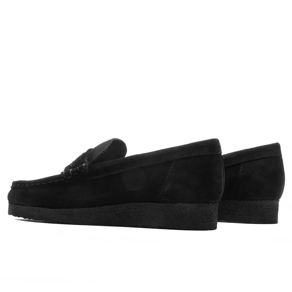 Women's Wallabee Loafer - Black Suede - Image 3