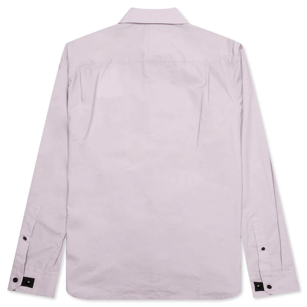 Classic Poplin Shirt - Lilac - Image 2