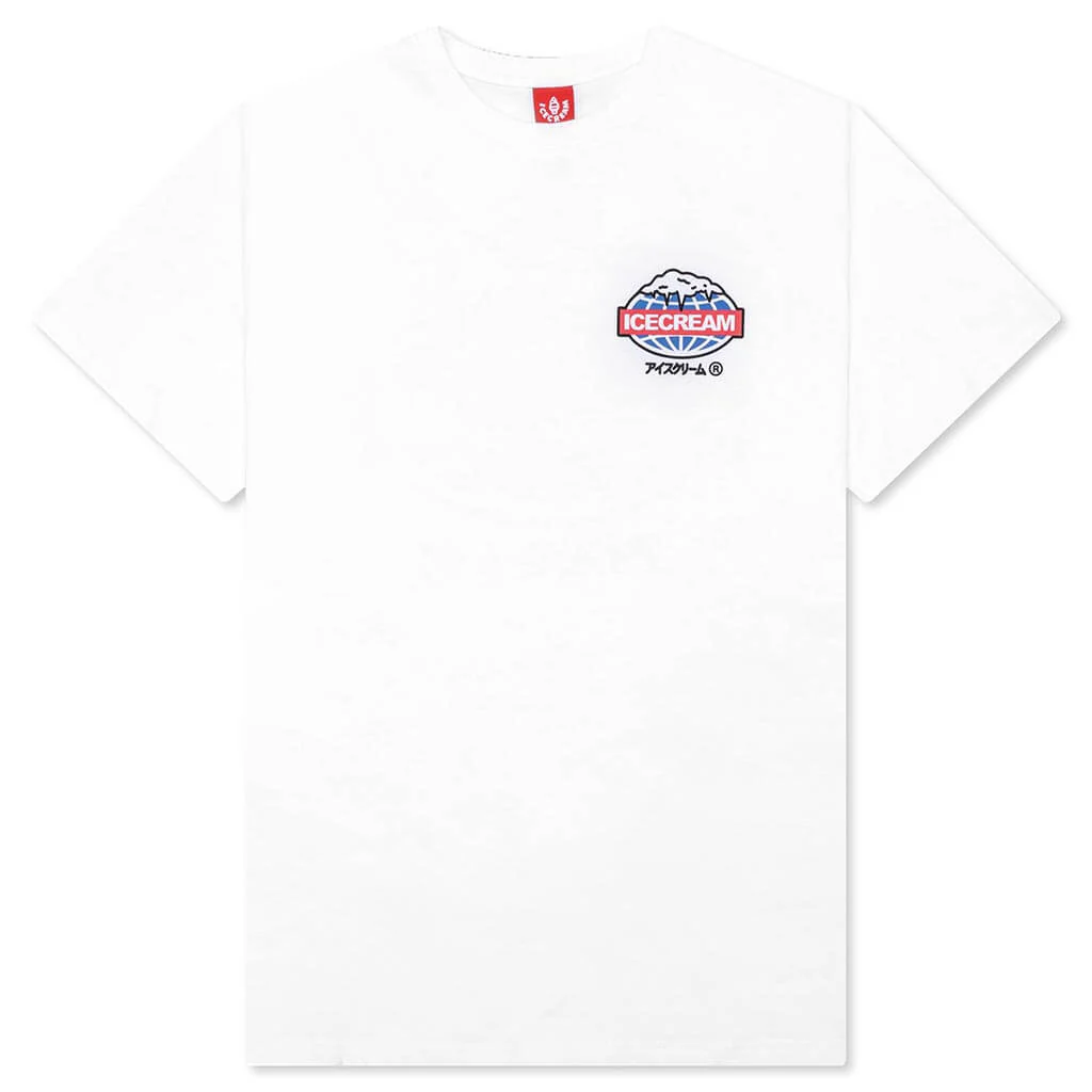 Cold World S/S Tee - White