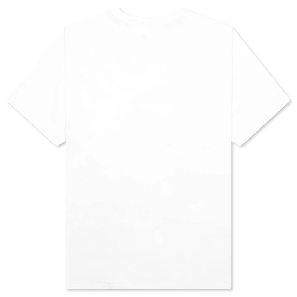 Color Camo College Tee - White/Red - Image 2