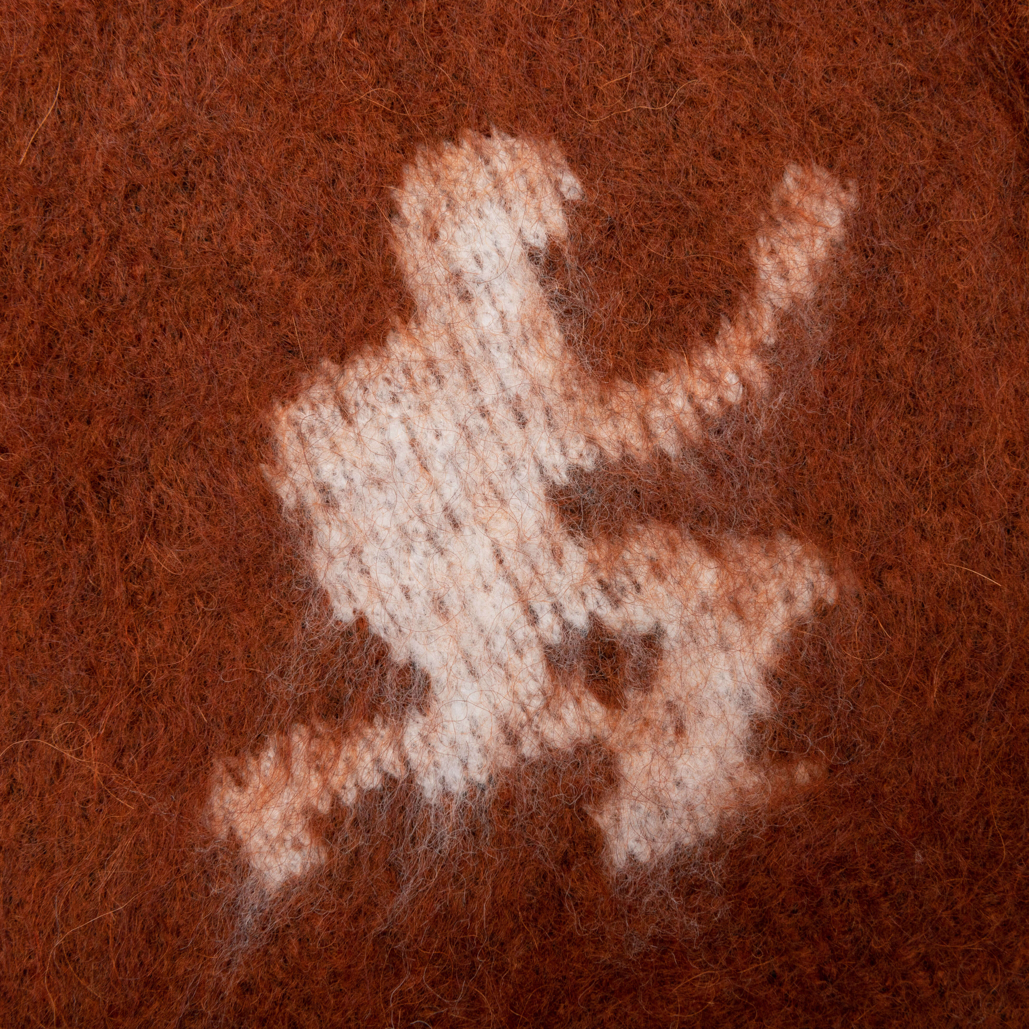 Comedie De Kidsuper Mohair Cardigan - Brown - Image 3