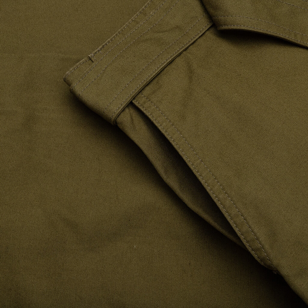Oxford Belted Pants - Olive - Image 4