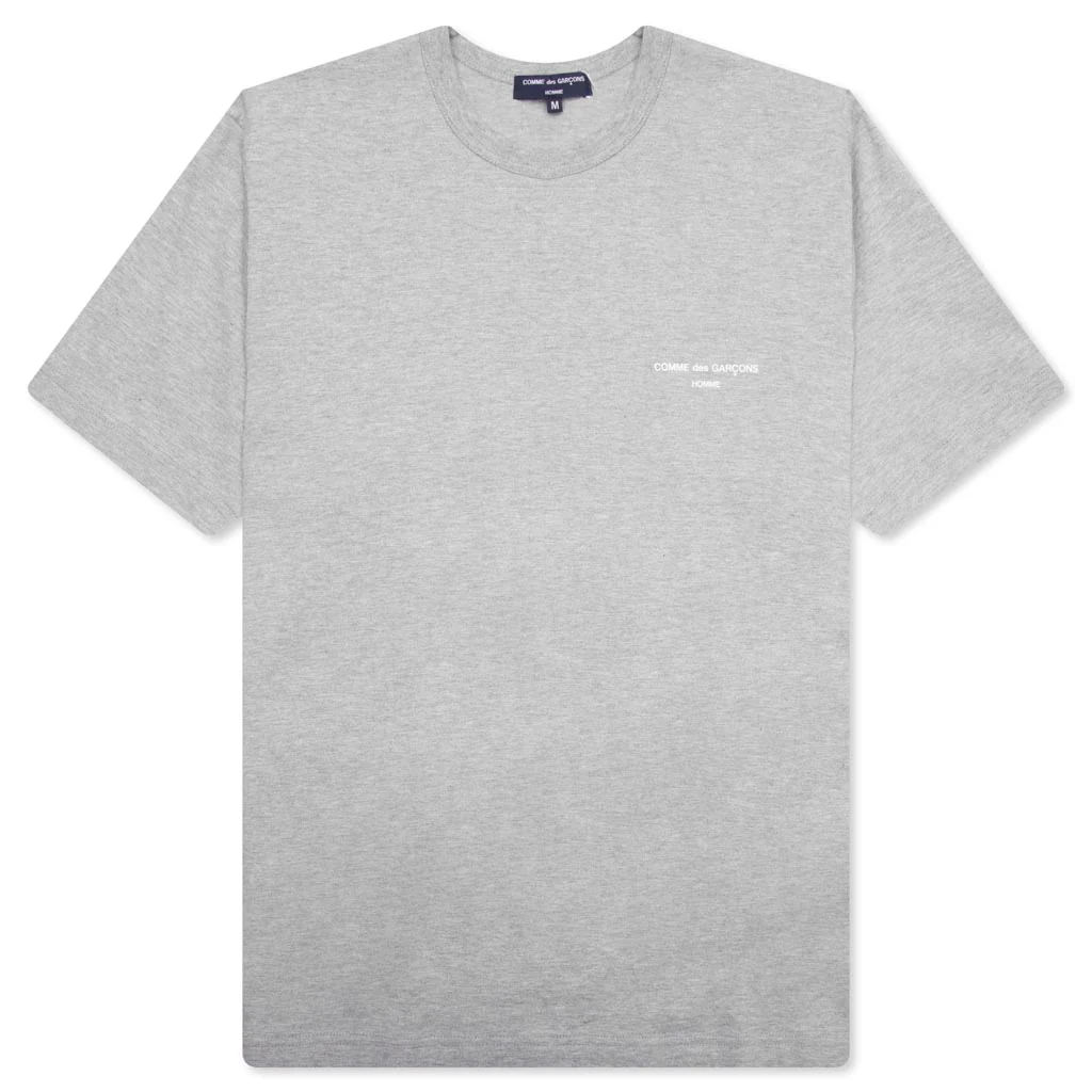 Logo S/S T-Shirt - Top Grey