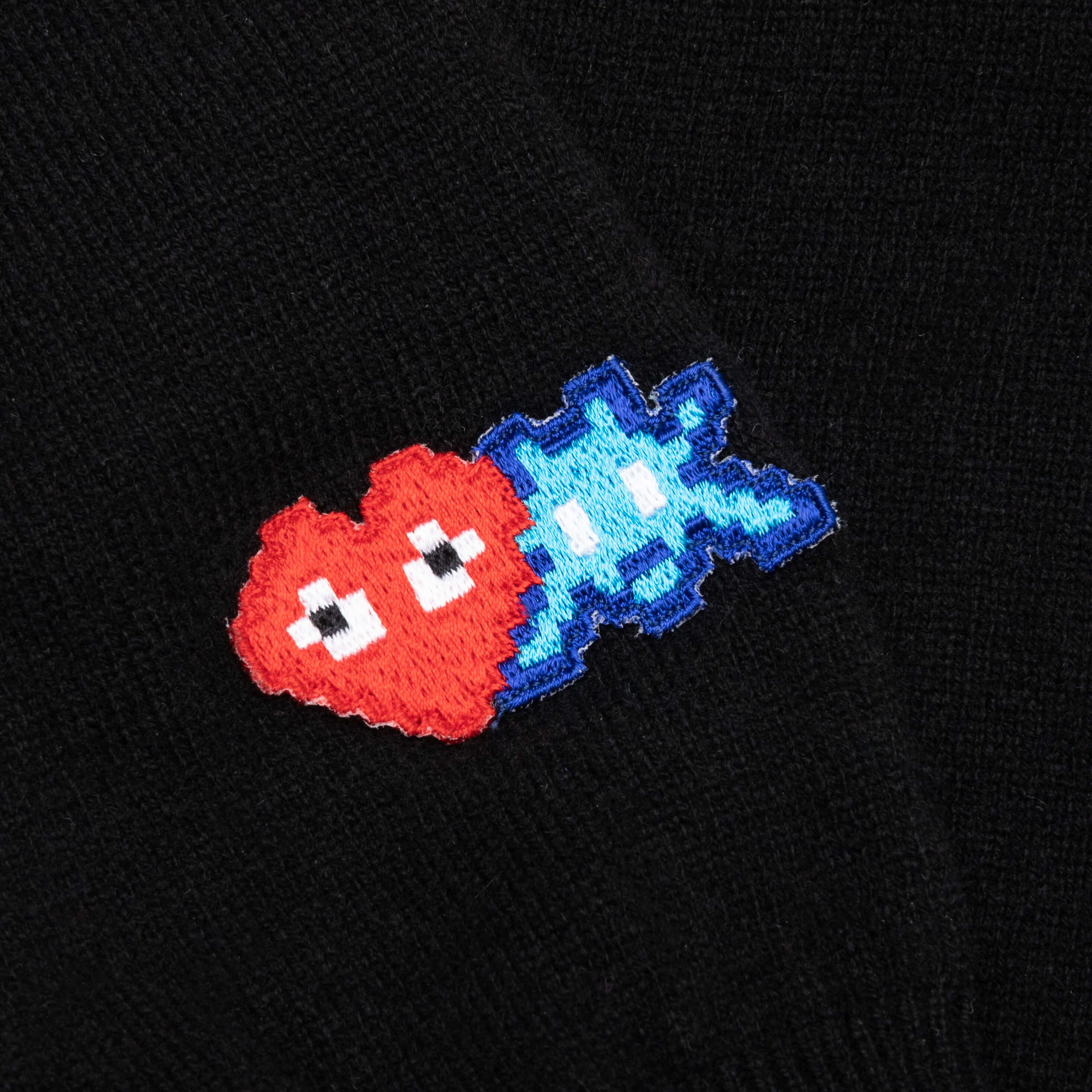 Comme des Garcons PLAY x the Artist Invader Button Cardigan - Black - Image 4
