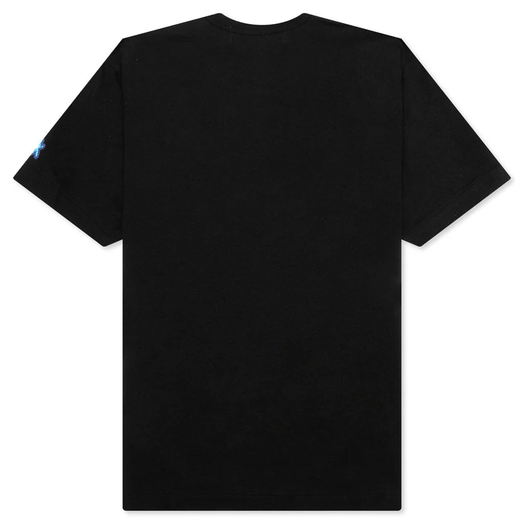 Comme des Garcons PLAY x the Artist Invader S/S Tee - Black - Image 2