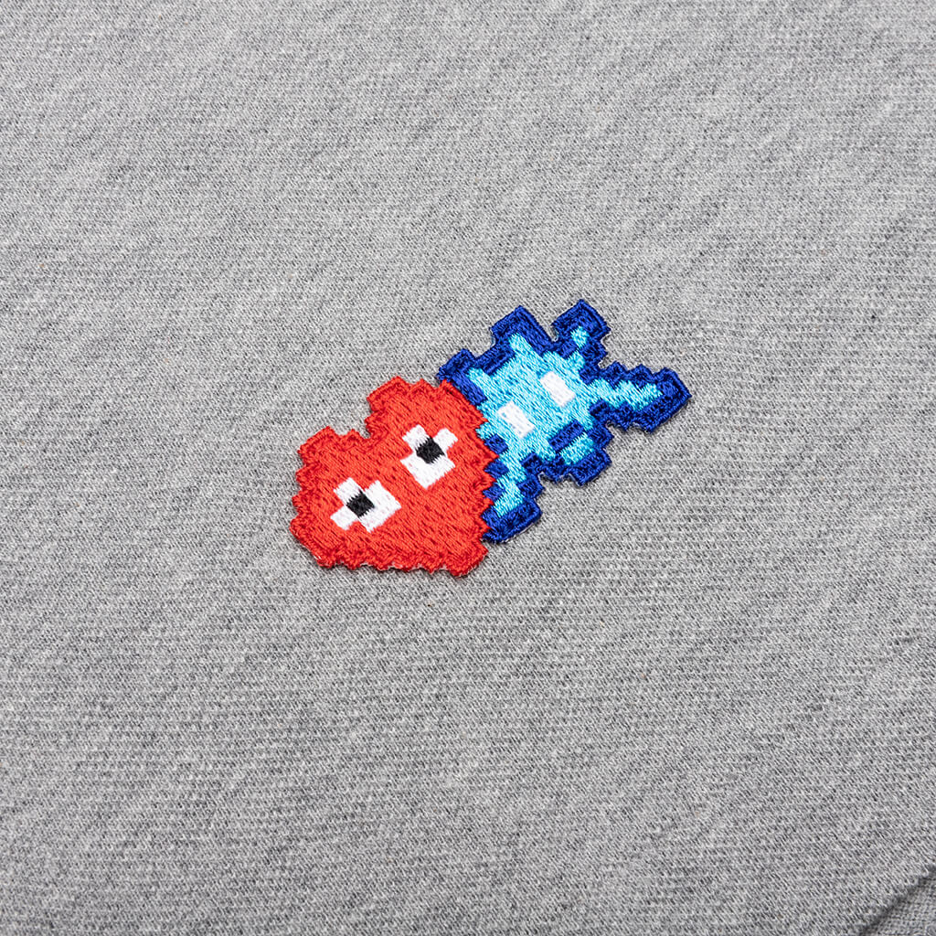 Comme des Garcons PLAY x the Artist Invader Women's Polo - Grey - Image 4