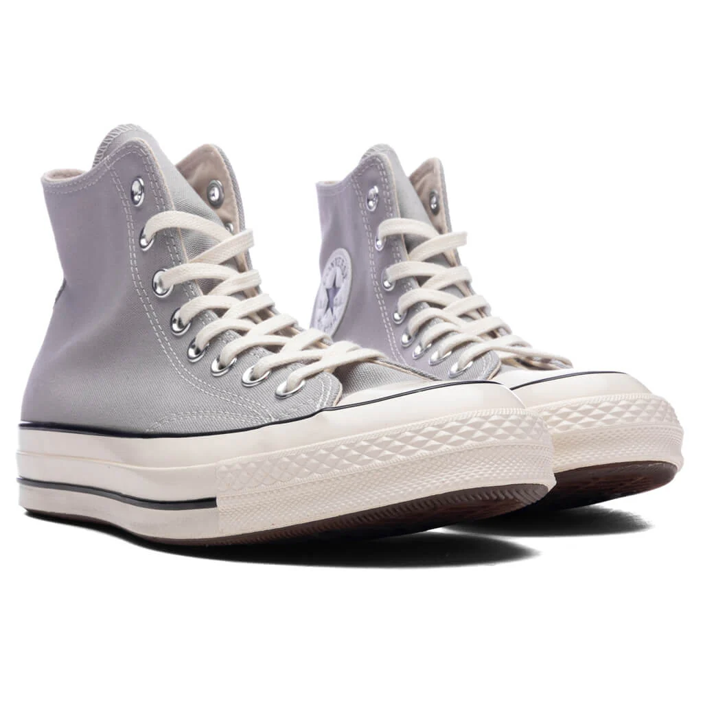 Chuck 70 Hi - Grey Area/Egret/Black - Image 2
