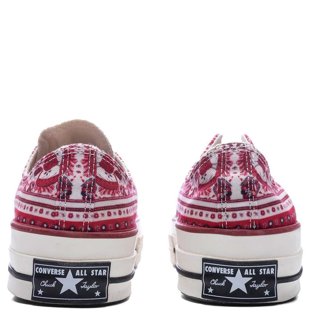 Converse x Isabel Marant Chuck 70 Ox - Vanilla Ice/Red/Black - Image 4