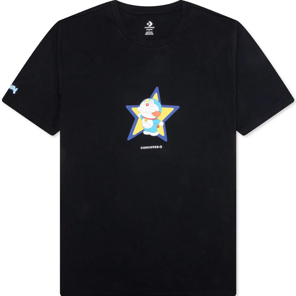 Converse x Doraemon Graphic Tee - Converse Black