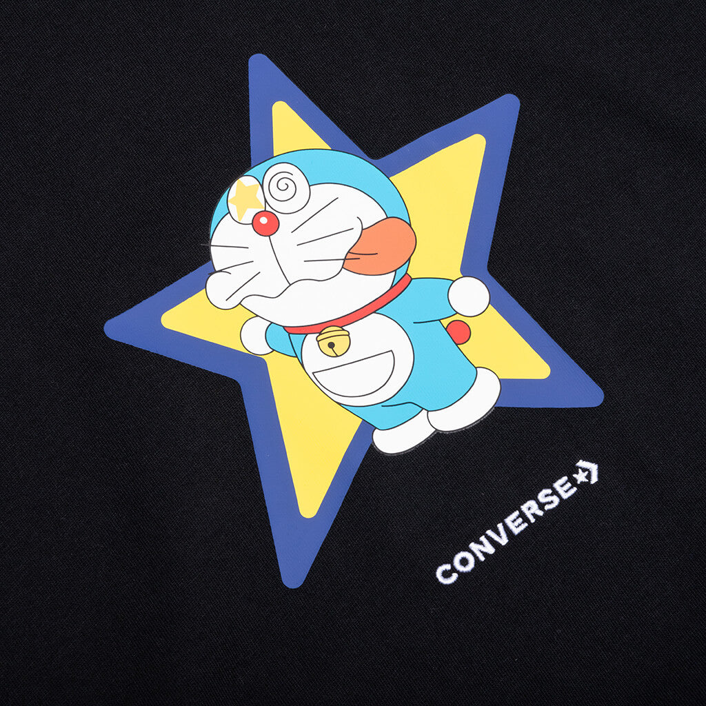 Converse x Doraemon Graphic Tee - Converse Black - Image 4