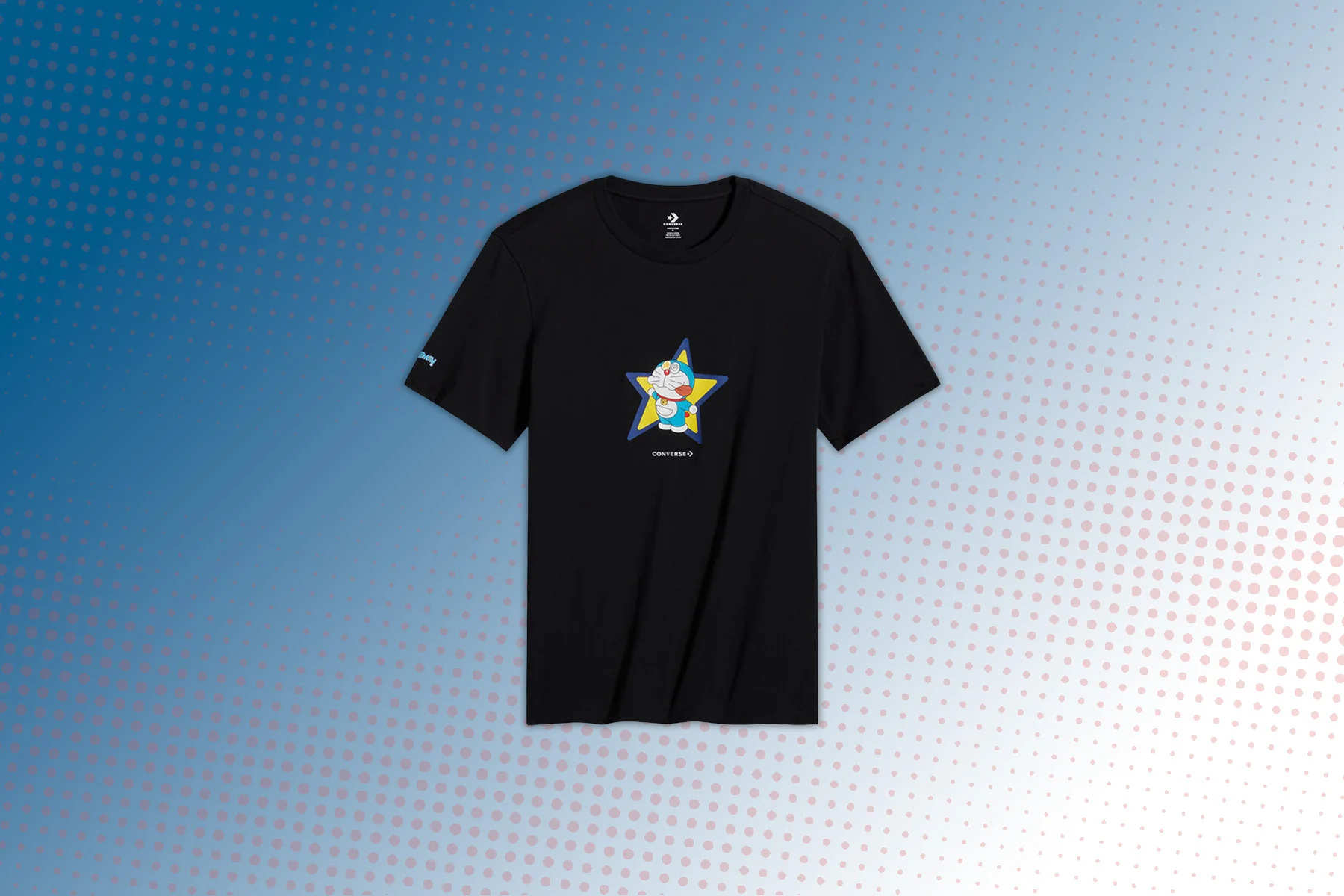 Converse x Doraemon Graphic Tee - Converse Black - Image 5