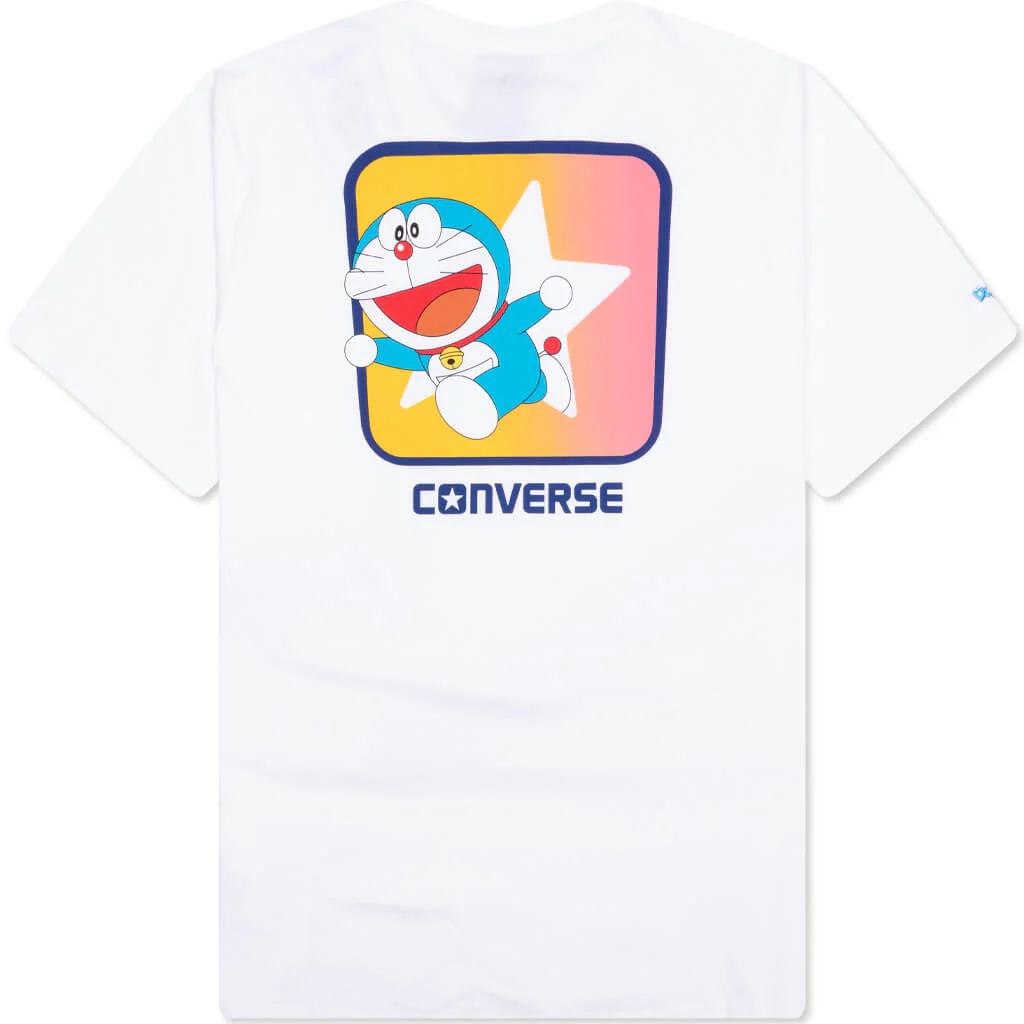 Converse x Doraemon Graphic Tee - White - Image 2