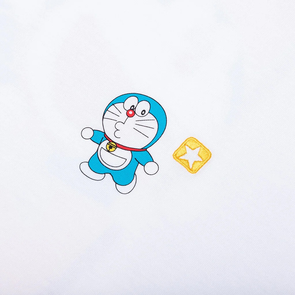 Converse x Doraemon Graphic Tee - White - Image 5