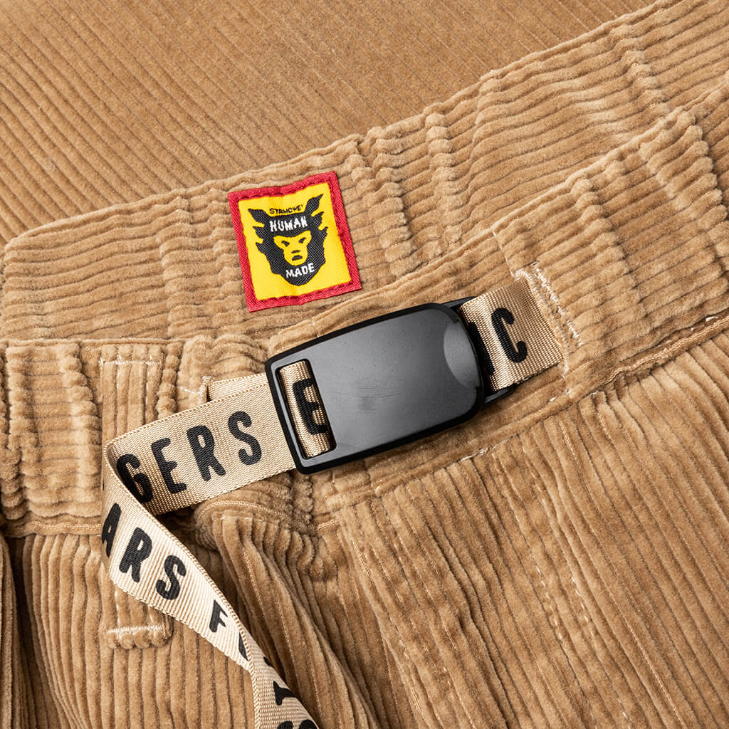 Corduroy Easy Pants - Beige - Image 3