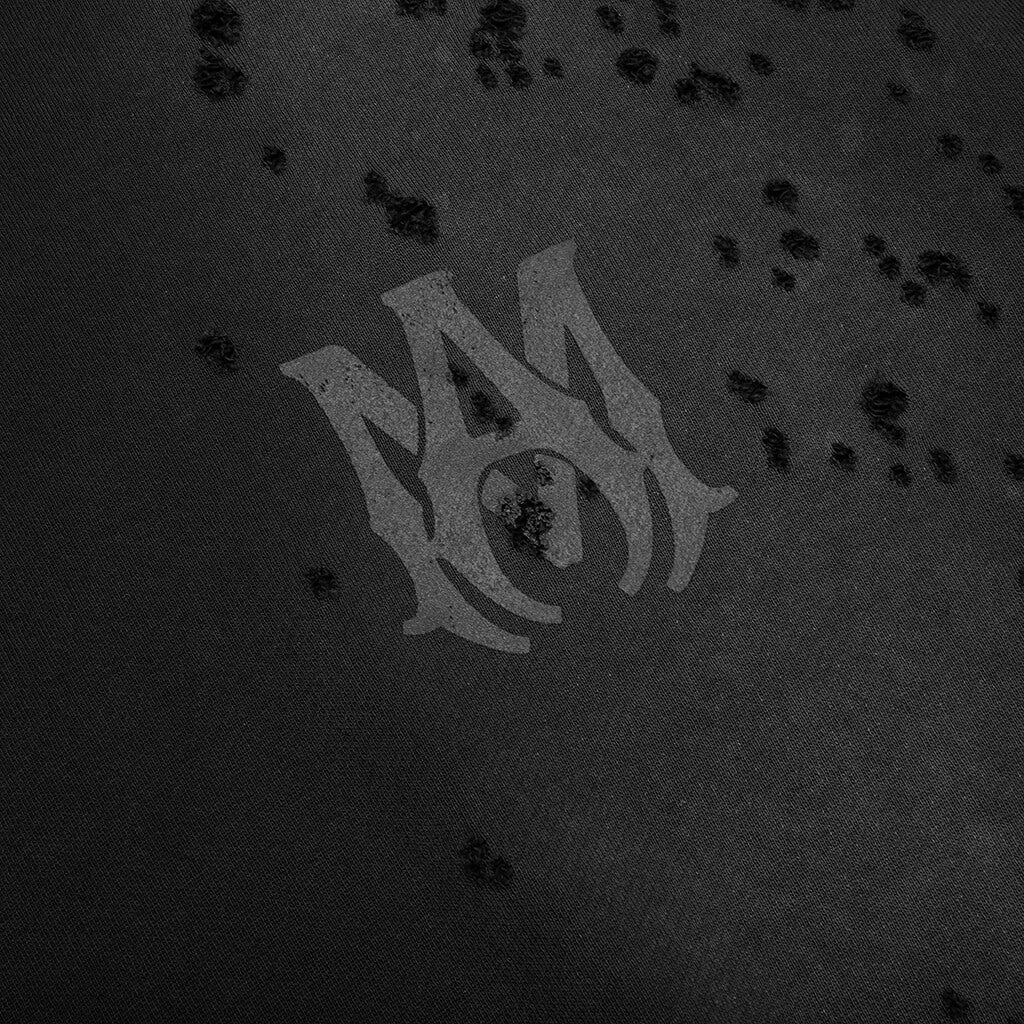 Core Logo Shotgun Crewneck - Faded Black - Image 3