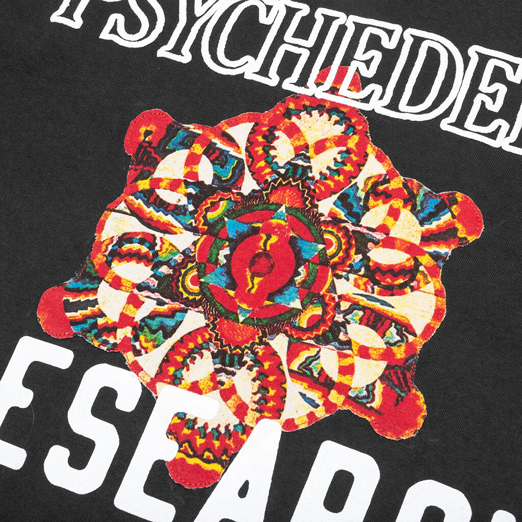 Psychedelic Research T-shirt - Vintage Black - Image 3