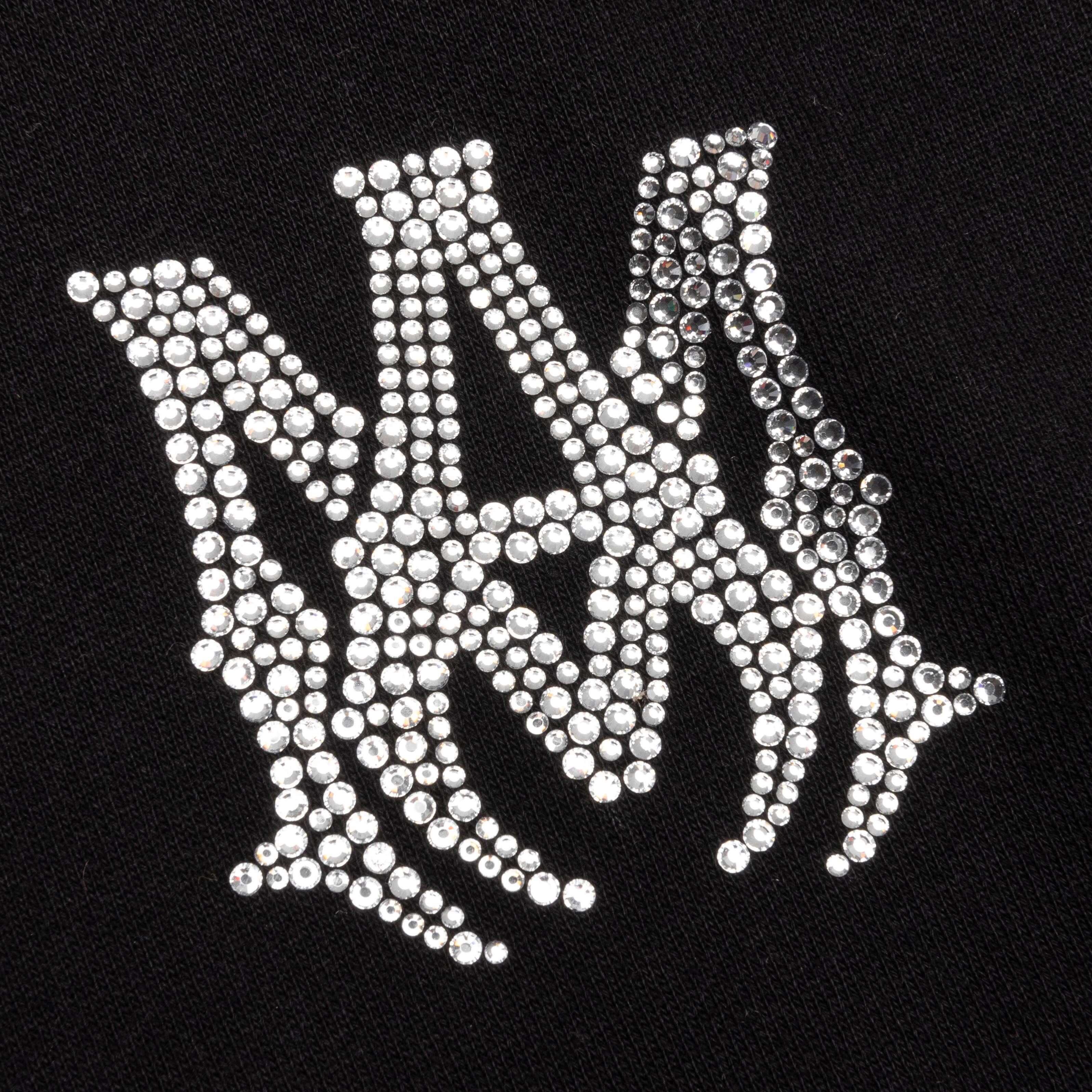 Crystal Embellished MA Hoodie - Black - Image 3