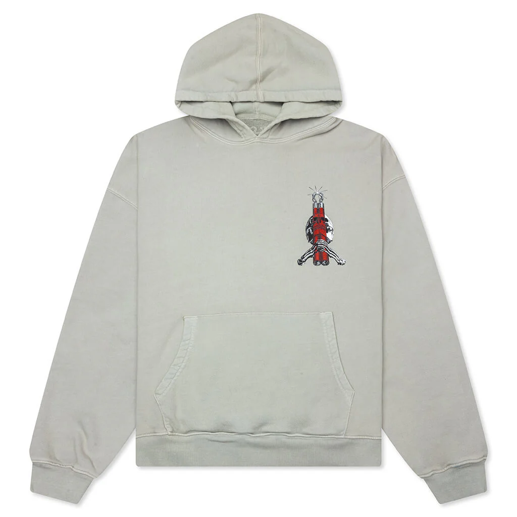 Bones II Oversized Hoodie - Cement Corrosion