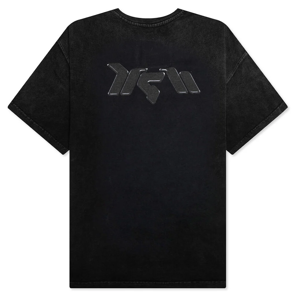 Cadu C Tee - Faded Black - Image 2
