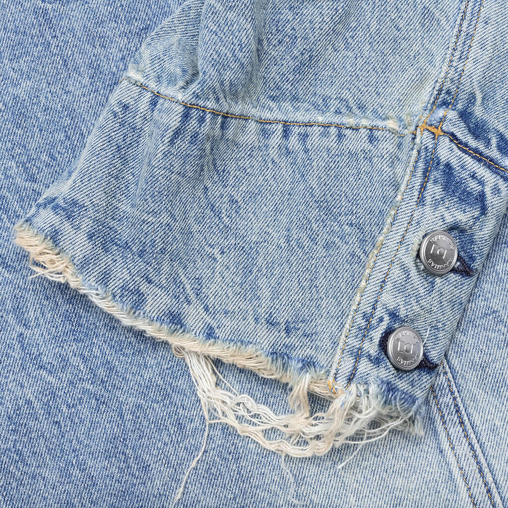 Denim Field Jacket - Light Wash - Image 5