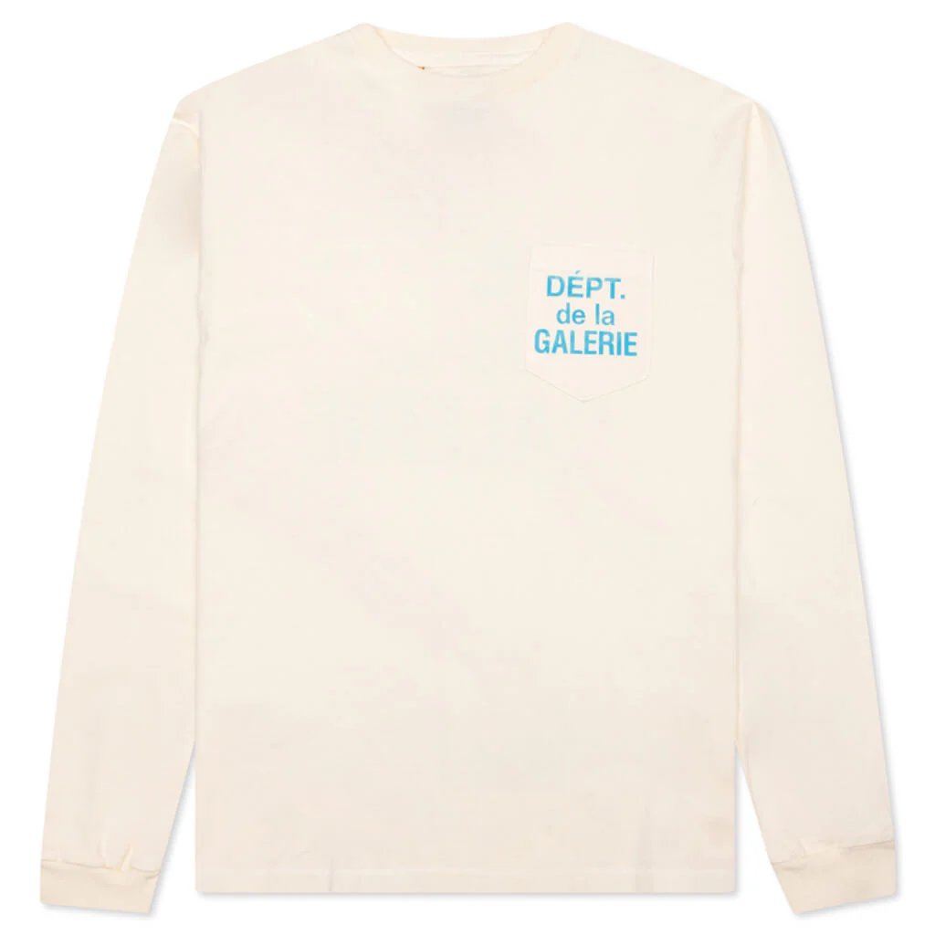Dept De La Galerie L/S Tee - Cream