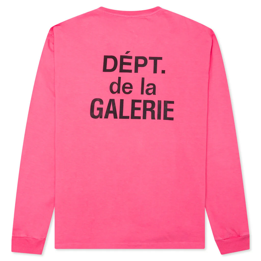 Dept De La Galerie L/S Tee - Salmon - Image 2