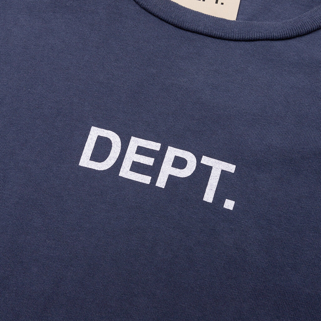 Dept L/S Tee - Navy - Image 4