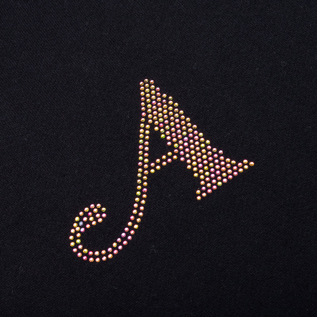 Dice Rhinestone Hoodie - Black - Image 3