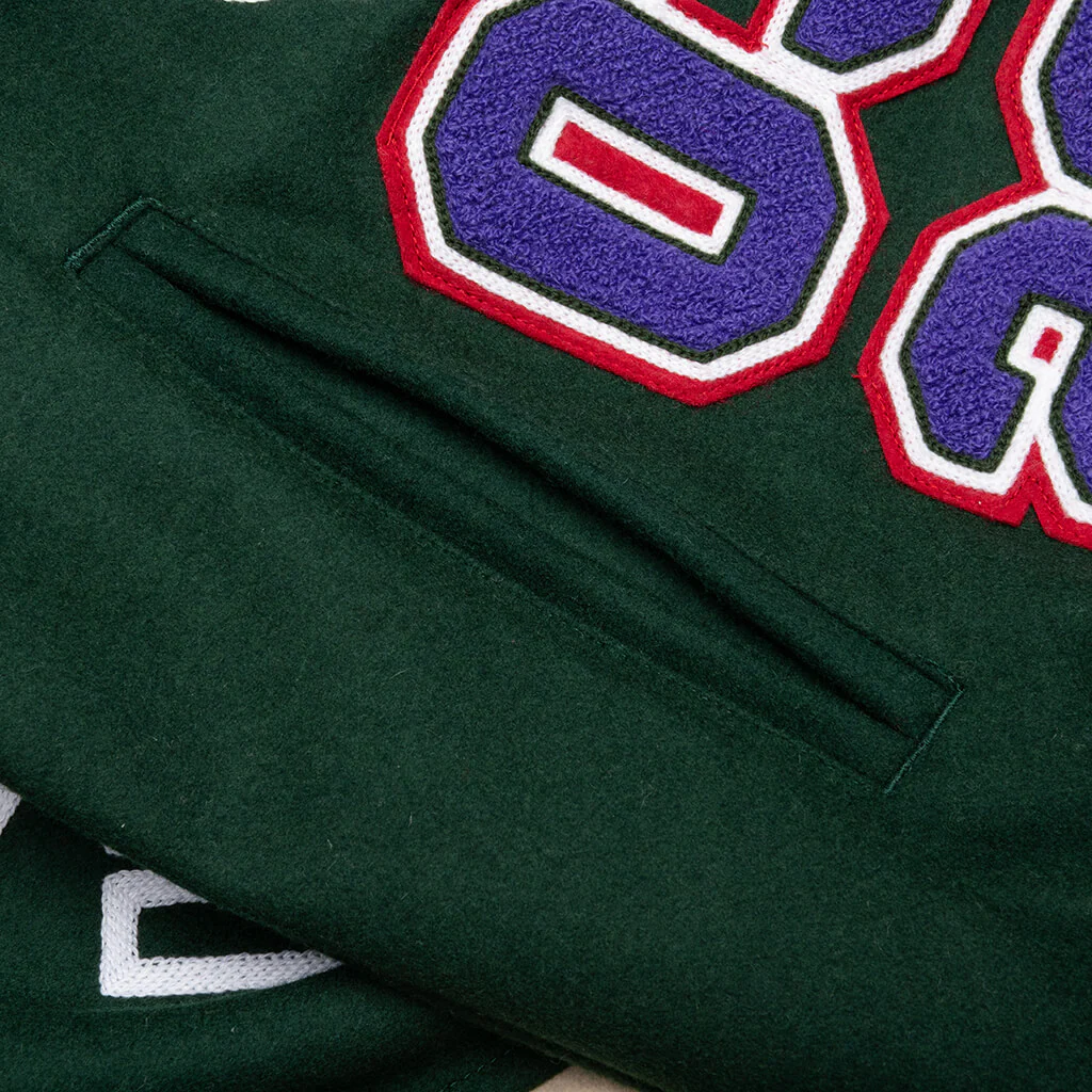 Dollar Sign Jacket - Dark Green - Image 4