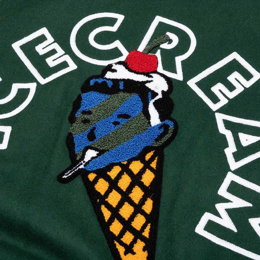 Dollar Sign Jacket - Dark Green - Image 5