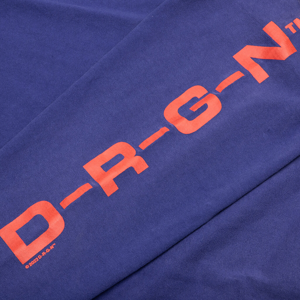 Origins Bleached L/S Tee - Bleached Blue - Image 4