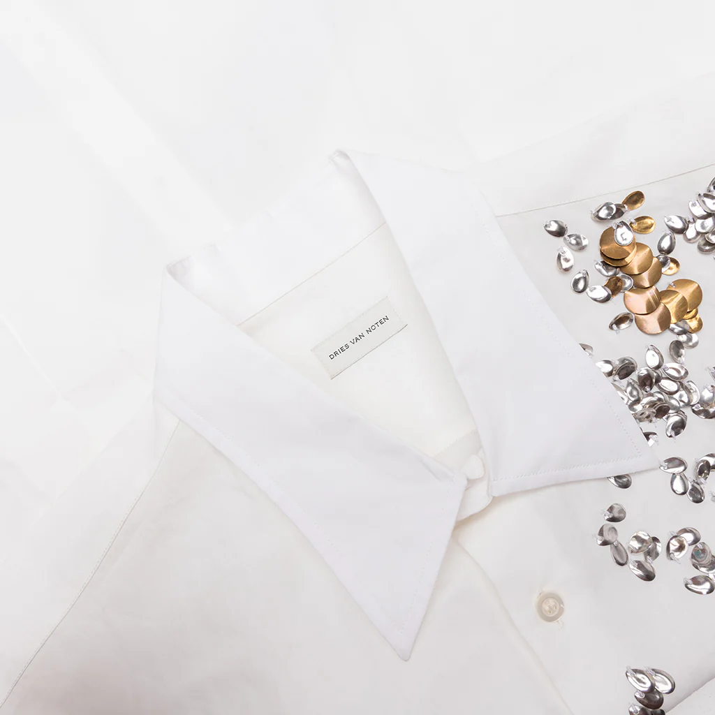 Cassidye Emb 1500 M.W. Shirt - White - Image 3