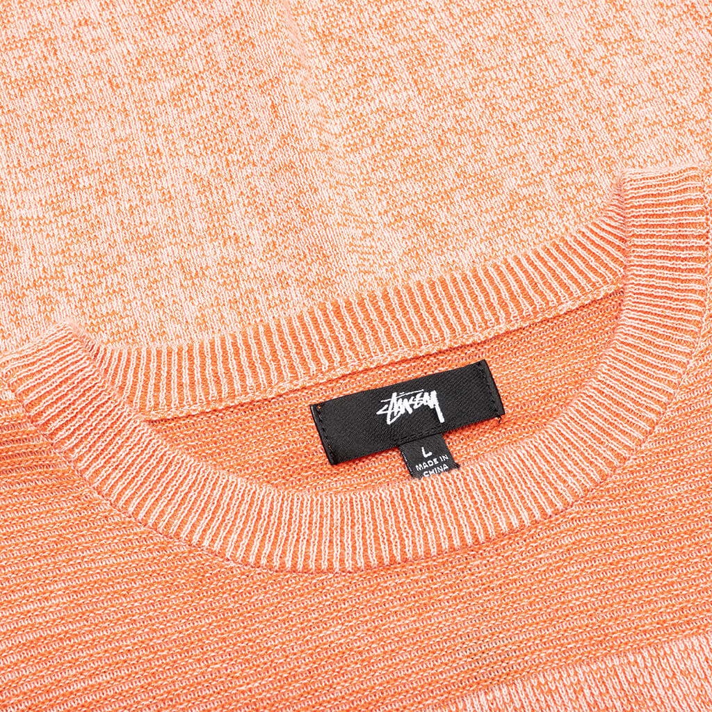 Engineered Panel Sweater - Orange - Image 3