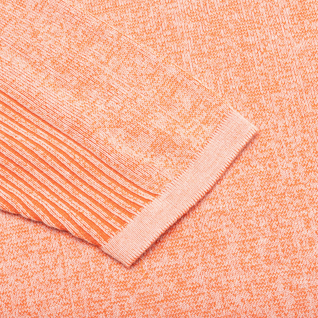 Engineered Panel Sweater - Orange - Image 5