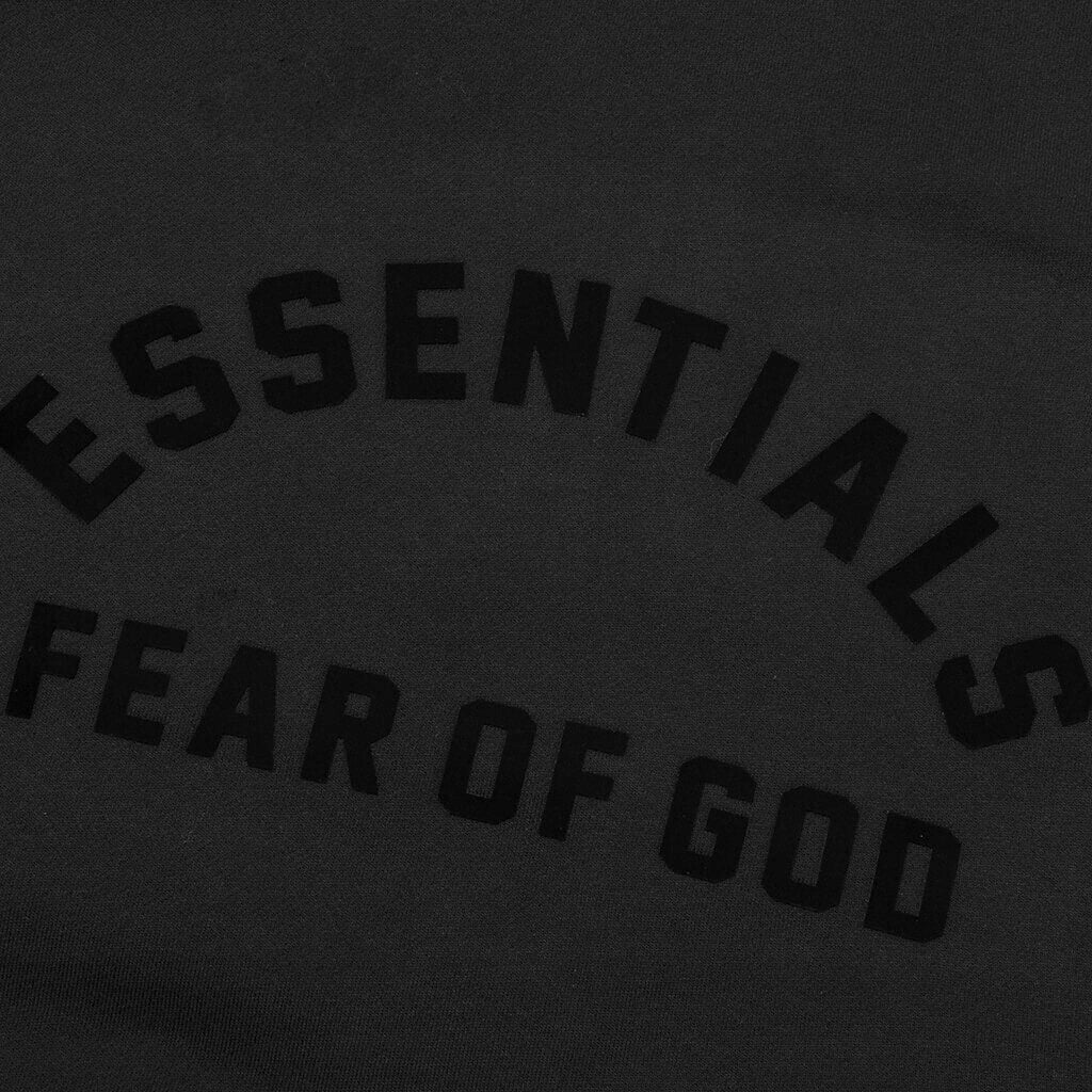 Essential Crewneck - Jet Black - Image 3