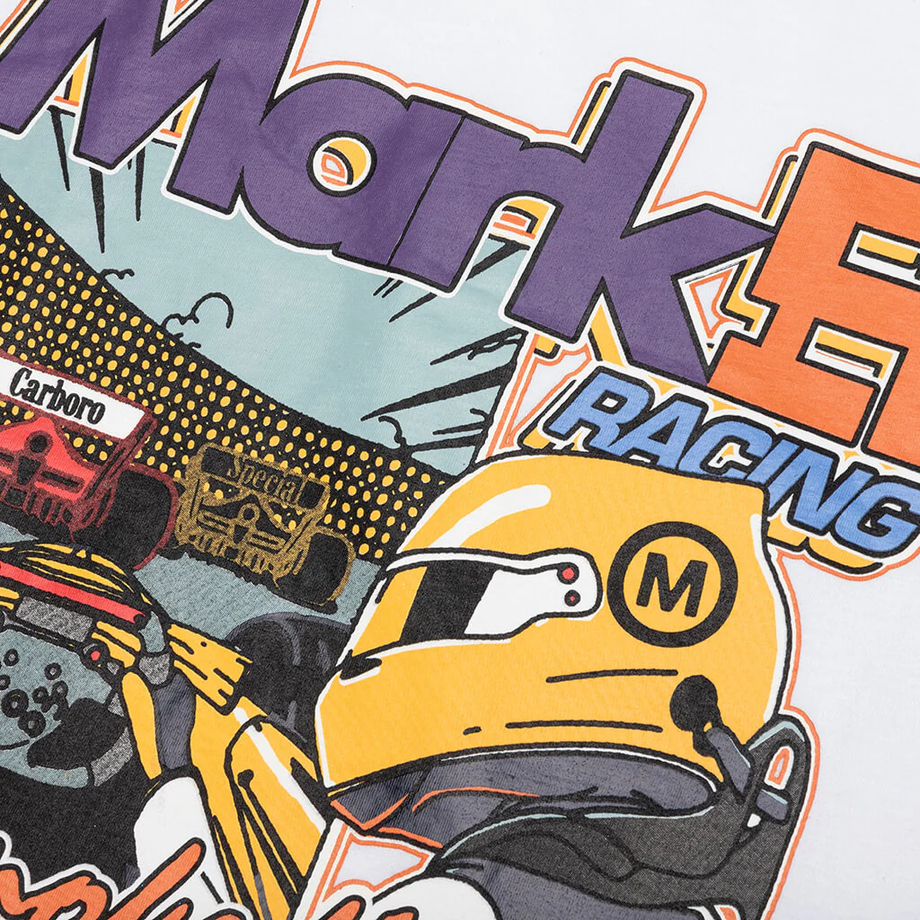 Express Racing T-Shirt - White - Image 3
