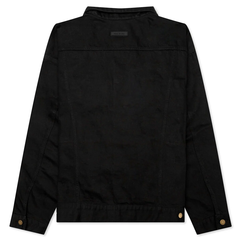 Denim Jacket - Jet Black - Image 2