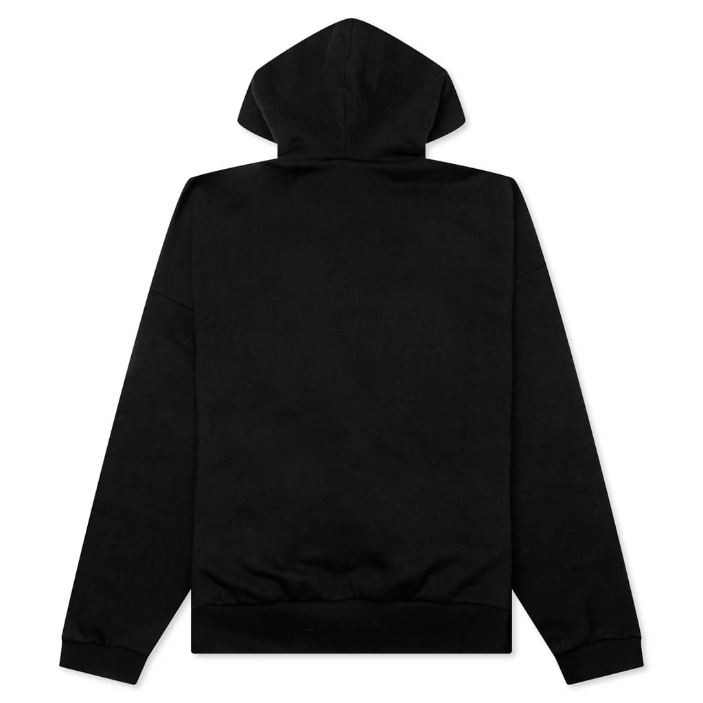 Essential Hoodie - Jet Black - Image 2